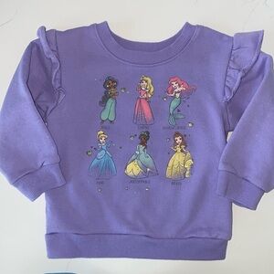 Disney Princess 2T Sweatshirt